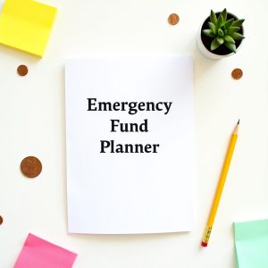 Flux_Dev_A_clean_and_organized_flat_lay_of_a_personal_finance__1 Emergency Fund Planner